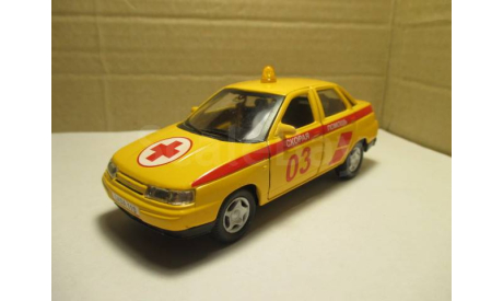ВАЗ 2110  СКОРАЯ ПОМОЩЬ 03  AUTOTIME, масштабная модель, scale0