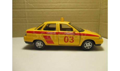 ВАЗ 2110  СКОРАЯ ПОМОЩЬ 03  AUTOTIME, масштабная модель, scale0