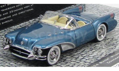 Бьюик Buick Wildcat II Concept 1954 Minichamps 1/43, масштабная модель, 1:43