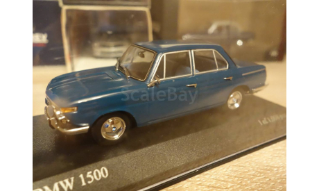 БМВ BMW 1500 1963 MINICHAMPS Синий Minichamps 1/43, масштабная модель, scale43