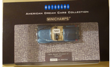 Бьюик Buick Wildcat II Concept 1954 Minichamps 1/43, масштабная модель, 1:43