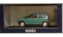 Рено Renault Twingo 1st gen. 1993 зеленый 1/43 Norev, масштабная модель, scale43