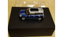 MINI Cooper S Clubman 2007 Blue met. Silver 1/43 Minichamps, масштабная модель, scale43