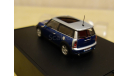 MINI Cooper S Clubman 2007 Blue met. Silver 1/43 Minichamps, масштабная модель, scale43