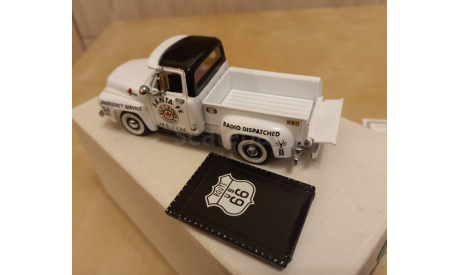 Ford F100 Emergency Service Santa Fe 1955 Matchbox 1/43, масштабная модель, scale43