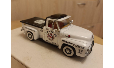 Ford F100 Emergency Service Santa Fe 1955 Matchbox 1/43, масштабная модель, scale43