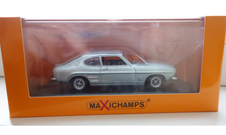Форд Ford Capri I 1969 Lt Blue met 1/43 Maxichamps, масштабная модель, Minichamps, scale43
