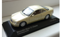 Мерседес mercedes benz CL-Class 1999 Gold met. Minichamps 1/43, масштабная модель, Mercedes-Benz, scale43