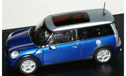 MINI Cooper S Clubman 2007 Blue met. Silver 1/43 Minichamps