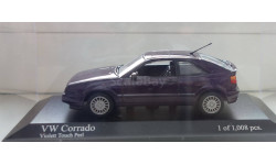 Фольксваген Volkswagen Corrado G60 1990 Purple Minichamps 1/43