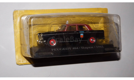 Peugeot 404 Париж 1962 Такси, масштабная модель, scale43