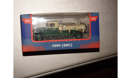 ПММ (ЗИС) грузовик. поливомоечная машина, масштабная модель, scale43