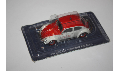 Volkswagen Beetle Highway Patroll полиция Афганистана 1970, масштабная модель, scale43