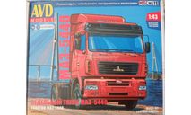МАЗ-5440, сборная модель автомобиля, AVD Models, scale43