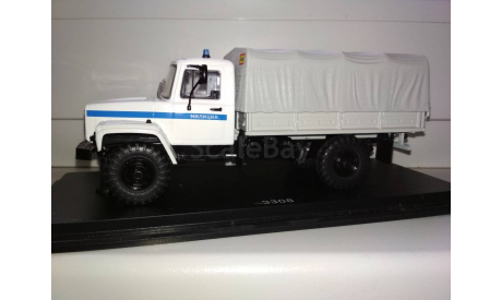 ГАЗ 3308 милиция SSM, масштабная модель, Start Scale Models (SSM), scale43
