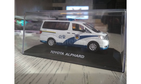 TOYOTA ALPHARD полиция Китая, масштабная модель, J-Collection, 1:43, 1/43