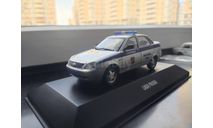 Лада Priora полиция ППС, масштабная модель, ВАЗ, Конверсии мастеров-одиночек, 1:43, 1/43