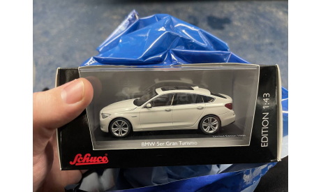 BMW 5 Gran Turismo F07 White Schuco 1:43, масштабная модель, scale43