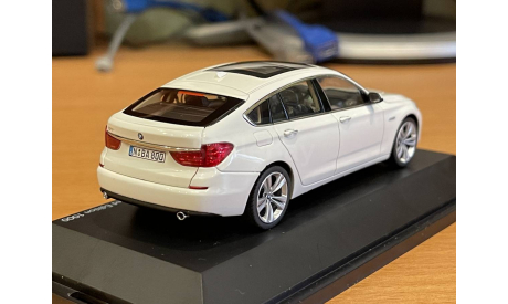 BMW 5 Gran Turismo F07 White Schuco 1:43, масштабная модель, scale43