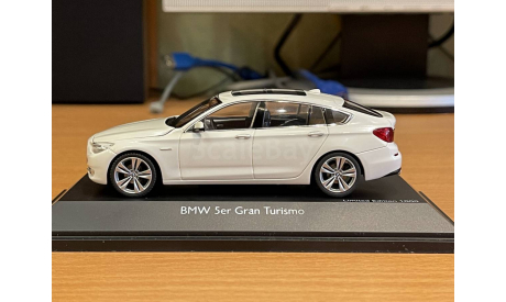 BMW 5 Gran Turismo F07 White Schuco 1:43, масштабная модель, scale43