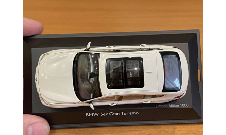 BMW 5 Gran Turismo F07 White Schuco 1:43, масштабная модель, scale43