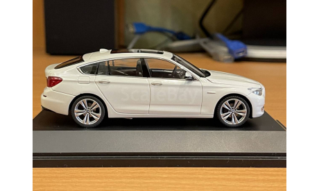 BMW 5 Gran Turismo F07 White Schuco 1:43, масштабная модель, scale43
