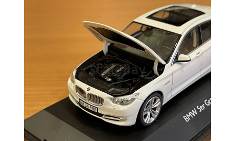 BMW 5 Gran Turismo F07 White Schuco 1:43, масштабная модель, scale43