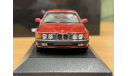 BMW 7 Series E32 Burgundrot II metallic Minichamps 1:43, масштабная модель, 1/43