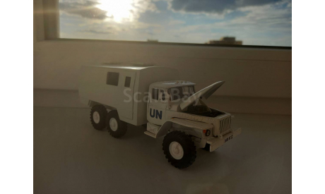 Урал 4320 UN  Элекон (Казанская Лаборатория) 1:43, масштабная модель, 1/43