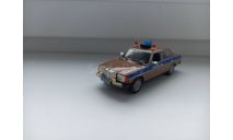 Mercedes-Benz 280 Е (W123) ГАИ г. Москвы СССР DeAgostini 1/43, масштабная модель, Полицейские машины мира, Deagostini, 1:43