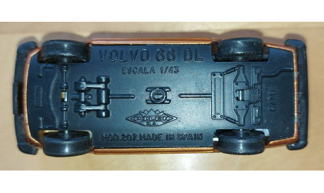Volvo 66 DL, масштабная модель, Pilen, scale43