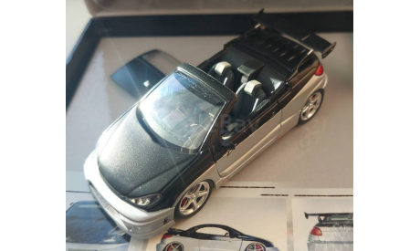 Peugeot 206 CC Parotech, масштабная модель, Norev, scale43