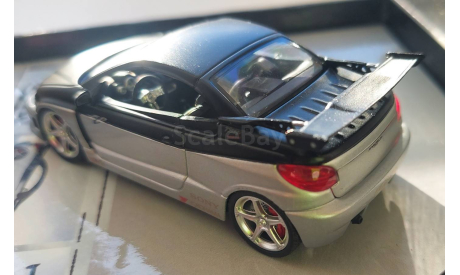 Peugeot 206 CC Parotech, масштабная модель, Norev, scale43