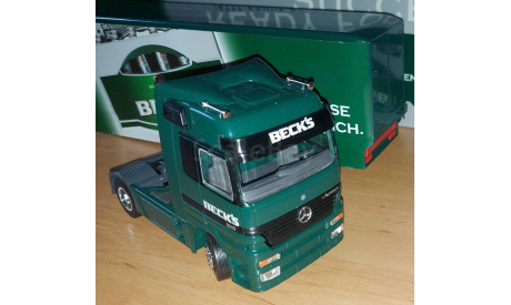 Mercedes-Benz Actros 1840 пиво BECK’S, масштабная модель, NZG, scale43