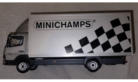 Mercedes-Benz Benz Atego 815 Koffer ’MINICHAMPS’, масштабная модель, 1:43, 1/43