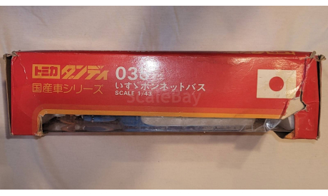Isuzu Bonnet Bus BXD-30, масштабная модель, Tomica, scale43