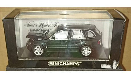 BMW X5 e53, масштабная модель, Minichamps, scale43