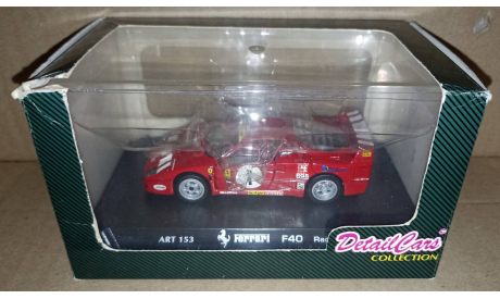 Ferrari F40, масштабная модель, DetailCars, scale43