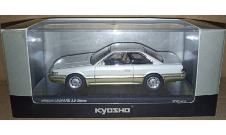Nissan Leopard Ultima 3.0, масштабная модель, Kyosho, scale43