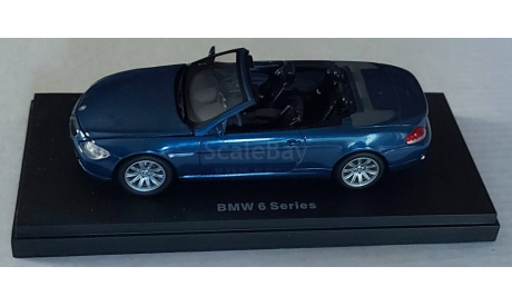 BMW 645Ci e64 Cabriolet Convertible (2006), масштабная модель, Kyosho, scale43