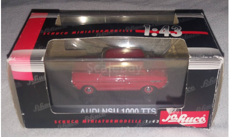 Audi NSU 1000 TTS, масштабная модель, Schuco, scale43