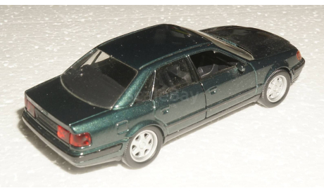 Audi 100 C4 темно-зеленый, масштабная модель, Schabak, scale43