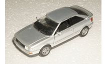 Audi Coupe quattro B3 B4 серебристый, масштабная модель, Schabak, scale43