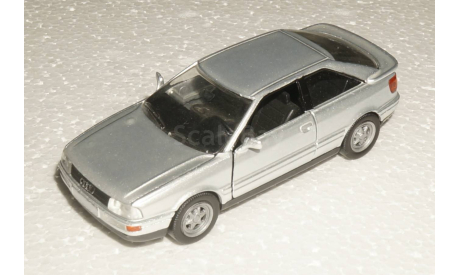 Audi Coupe quattro B3 B4 серебристый, масштабная модель, Schabak, scale43