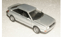 Audi Coupe quattro B3 B4 серебристый, масштабная модель, Schabak, scale43