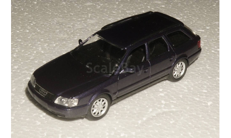 Audi 100 A6 C4 avant фиолетовый, масштабная модель, Schabak, scale43
