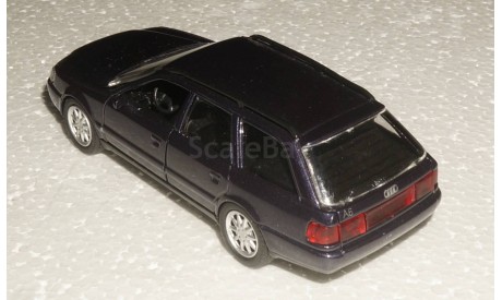 Audi 100 A6 C4 avant фиолетовый, масштабная модель, Schabak, scale43