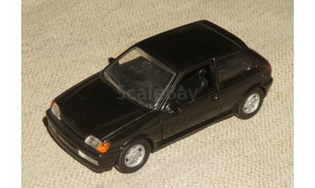 Ford Fiesta XR2i черный, масштабная модель, Schabak, scale43