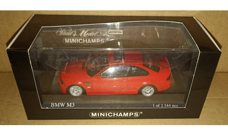 BMW M3 E46, масштабная модель, Minichamps, scale43