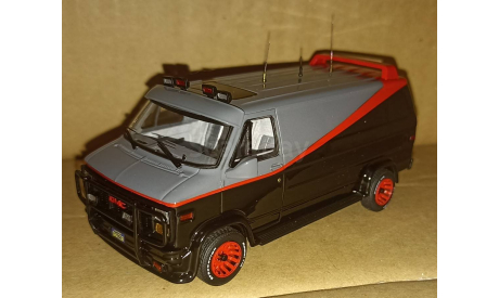 GMC Vandura A Team Van, масштабная модель, Mattel Hot Wheels, scale43